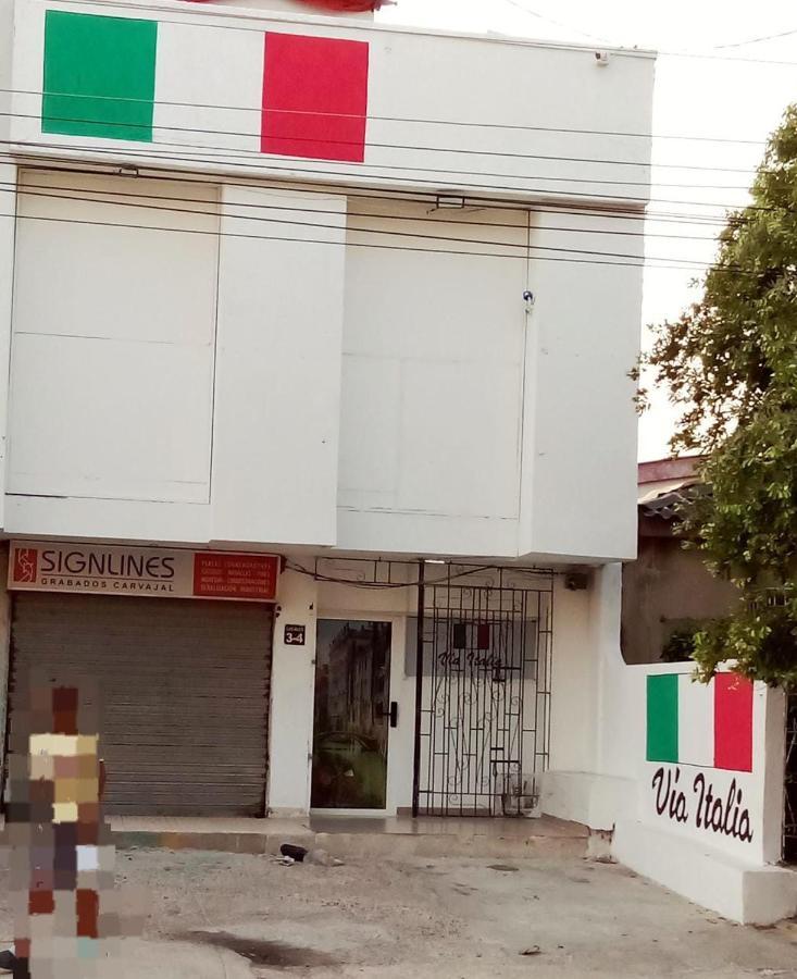 Casa Via Italia Hotel Cartagena Ngoại thất bức ảnh